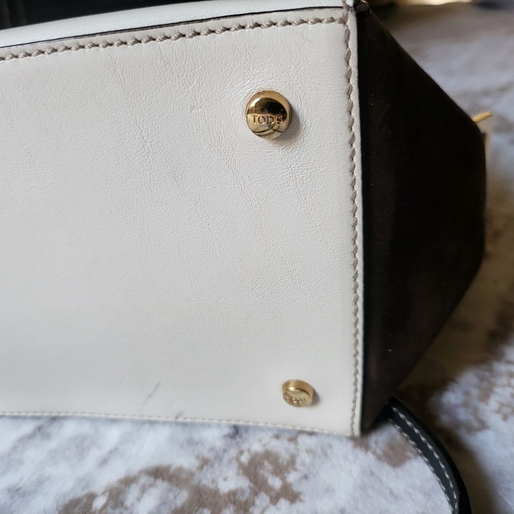 Tod's White and Black Satchel - Picture 9 of 9